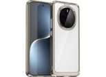 Custodia Per Honor Magic7 Trasparente, Protettiva In Silicone Tpu Antiurto Grigio Titanio