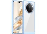 Custodia Per Honor Magic7 Lite Trasparente, Protettiva In Silicone Tpu Antiurto Blu