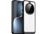 Custodia Per Honor Magic7 Pro Trasparente, Protettiva In Silicone Tpu Antiurto Nero