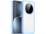 Custodia Per Honor Magic7 Pro Trasparente, Protettiva In Silicone Tpu Antiurto Blu