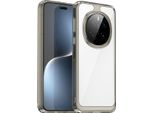 Custodia Per Honor Magic7 Pro Trasparente, Antiurto Tpu Silicone Custodia Protettiva Grigio Titanio