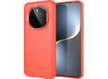 Custodia Per Honor Magic7 In Silicone Tpu Morbido, Fibra Di Carbonio, Custodia Protettiva Antiurto Rossa