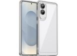 Custodia Per Samsung Galaxy S25 Edge Trasparente, Custodia Protettiva In Silicone Tpu Antiurto Trasparente