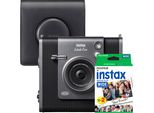 Set Fotocamera Fujifilm Instax Wide Evo Hybrid, Nero Con Borsa E Pellicola 2X10