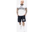Herren T-Shirt & Shorts Set Normale Passform Maist White/Dark Navy S Lonsdale