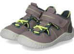 Scarpa Walker A Piedi Nudi Per Bambini Jerry 501700102/460 Grafite/Grigio Tempesta In Pelle Dalla Taglia 23 Alla 25