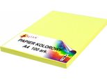 Carta Colorata A4 80G Giallo Pastello 100 Fogli