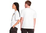 Timberland Stack Logo Maglietta A Maniche Corte Colorata Bianco S Uomo Bianco S