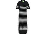 Jack & Jones Layla Comfy Jjxx Vestito Midi A Maniche Corte Nero Xl Donna Nero Xl