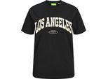 Jack & Jones Merle Reg Jjxx Maglietta A Maniche Corte Nero L Donna Nero L