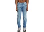 Diesel A03563-0Grdi 2019 D Strukt Jeans Blu 31 / 34 Uomo Blu 31