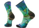 Smartwool Hike Targeted Cushion Mirror Mountain Print Crew Socken Blau Eu 46-49 Mann Blau Eu 46-49