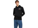 Jack & Jones Corp Logo Play Felpa Con Cappuccio Nero S Uomo Nero S