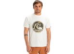 Quiksilver Evo Bubble Wrapped Maglietta A Maniche Corte Bianco L Uomo Bianco L