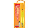 Maped 199500 Scatola Di Bussole Maped Study Neon, Colori Assortiti