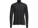 Icebreaker Original Felpa Mezza Zip Nero L Uomo Nero L