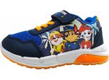 Scarpa Con Velcro Leomil Da Ragazzo, Blu, Misura 24