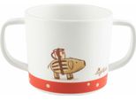 Sigikid Mister O Lui Cup Rosso, Tazza Per Bambini, Tazza Con Manico, Tazza Per Bere, Rpet, 250 Ml, 52915