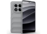 Custodia Per Xiaomi Redmi Note 14 Pro 4G Custodia Protettiva In Silicone Tpu Morbido Antiurto Grigio