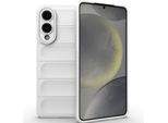 Custodia Per Samsung Galaxy S25 Edge Custodia Protettiva In Silicone Tpu Morbido Antiurto Bianco