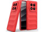 Custodia Per Xiaomi Redmi Note 14 Pro 4G Custodia Protettiva In Silicone Tpu Morbido Antiurto Rosso
