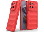 Custodia Per Motorola Edge 50 Neo Custodia Protettiva In Silicone Tpu Morbido Antiurto Rosso
