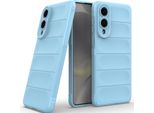 Custodia Per Samsung Galaxy S25 Edge Custodia Protettiva In Silicone Tpu Morbido Antiurto Blu