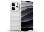 Custodia Per Xiaomi Redmi Note 14 4G Custodia Protettiva In Silicone Tpu Morbido Antiurto Bianco