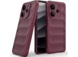 Custodia Per Xiaomi Redmi Note 14 4G Custodia Protettiva In Silicone Tpu Morbido Antiurto Prugna