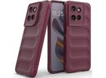 Custodia Per Motorola Edge 50 Neo Custodia Protettiva In Silicone Tpu Morbido Antiurto Plum
