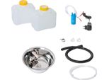 230V Mini Cucina Kit Di Vendita Lavello 32Cm Integrato Barwig Cromo 10 Litri