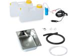 12V Mini Cucina Campeggio Cucina Caravan Camper Lavello 354X325X150 Mm Barwig 12 Litri