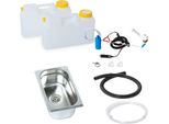 12V Mini Cucina Da Campeggio Cucina Kit Blocco Lavello 265X160X100Mm Novo T4 T5 T6