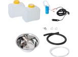 12V Camping Sink Round Set Lavandino Kit Lavandino Camper T4 T5 T6 10L