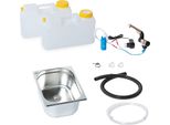 230V Mini Impianto Acqua Cucina Camper Kit Lavello Barwig 325X265X150 Mm O-L(N)