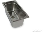 Lavello In Acciaio Inox 325X176X150 Mm Lavandino Da Campeggio + Scarico 1" 25Mm"