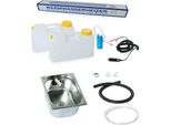 Mini Cucina Vendita Stand Kit Campeggio Lavello 325X265X150Mm T4 T5 T6 Acqua Calda