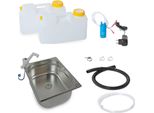 230V Mini Cucina Set Tecnologico Camper Kit Lavello 325X265X150Mm T4 T5 T6 E