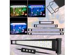 Clanmacy 45-60Cm Led Acquario Luce Lampada Pesce D'acqua Dolce Spettro Completo