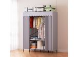 Armadio Bettizia 138 X170 X 48 Cm Armadio Moderno In Tessuto Con Asta Appendiabiti Armadio Pieghevole Antipolvere