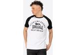 T-Shirt Uomo Regular Fit Trenance Bianco/Nero Xl Lonsdale