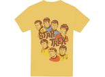 Star Trek - Maglietta Da Uomo TV14881 (S) (Giallo Banana)