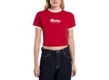 T-Shirt Del Marchio Dickies Del Modello Dk0A4Z8I0Er1 Lewistown Ringer Rosso