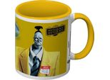 Beetlejuice - Kaffeebecher "Don't Let The Phone Go Dead"" PM11168 (12 Cm X 10,5 Cm X 8,7 Cm) (Gelb)"