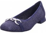 Caprice Scarpe Da Donna Ballerine Blu Casual, Numero Di Scarpe: 37 Eu
