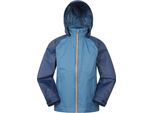 Mountain Warehouse - Giacca "Torrent Ii"", Impermeabile Per Bambini MW3296 (146-152) (Blu)"