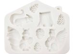 Pentart Silicone Forma Stampo Per Colata, Scoiattolo