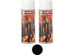 Vernice Per Stufe 1200 °C Vernice Speciale Per Stufe Vernice Termica Nera 2X Spray Stufa In Maiolica Camino