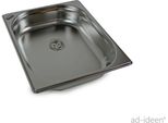 Lavandino In Acciaio Inox Lavandino Da Campeggio 325X265X65 Mm + Scarico Camper