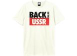 Amplified - Maglietta "Back In The Ussr"" Uomo/Donna Unisex GD2126 (3XL) (Bianco Antico)"